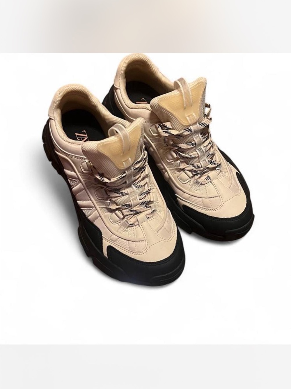 NWOT Zara Chunky Hiking Sneakers 🥾✨ Size US 7.5 / EU 38